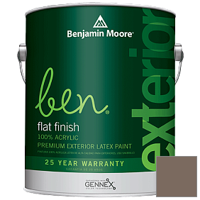 Краска Ben Waterborne Exterior Flat Finish (541) цвет 994 Fallen Timber