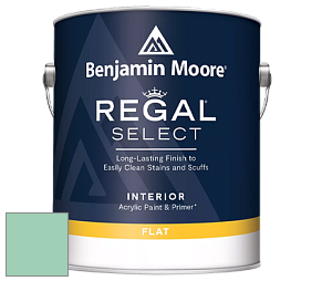 Benjamin Moore 547 Regal Select Waterborne Interior Flat Finish краска цвет 585 Lady Liberty