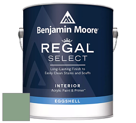 Benjamin Moore 549 Regal Select Waterborne Interior Eggshell Finish краска цвет 628 Winchester Sage