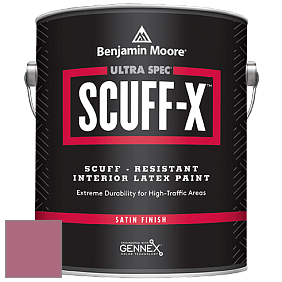 Benjamin Moore 486 Ultra Spec SCUFF-X Interior Satin Finish краска цвет NCS S 3040-R20B 
