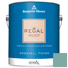 Краска Regal Select Waterborne Interior Eggshell Finish (549) цвет 2050-40 Florida Keys Blue