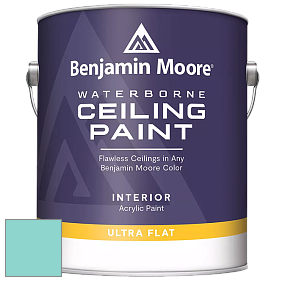 Benjamin Moore 508 Waterborne Ceiling Paint краска для потолков цвет 661 Caribbean Cool