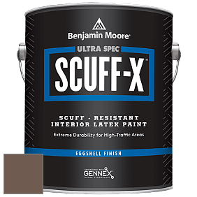 Benjamin Moore 485 Ultra Spec SCUFF-X Interior Eggshell Finish краска цвет 2107-30 Rockies Brown
