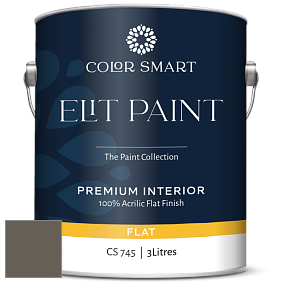 COLOR SMART CS 745 ELIT PAINT глубокоматовая моющаяся краска цвет NCS S 7005-Y 