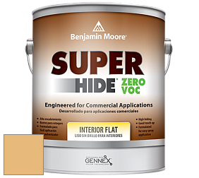 Benjamin Moore 355 Super Hide Zero Voc Interior Flat краска цвет 2154-40 York Harbor Yellow