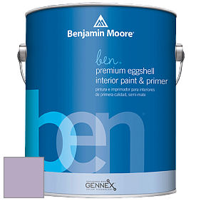 Benjamin Moore Ben W626 Premium Interior Latex Eggshell краска цвет 2072-50 Lavender Lipstick