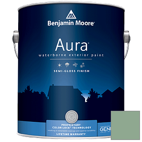 Краска Aura Waterborne Exterior Semi-Gloss Finish (632) цвет HC-129 BM HC-129