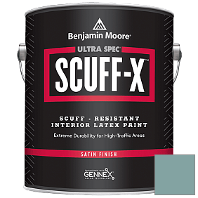 Краска Ultra Spec SCUFF-X Interior Satin Finish (486) цвет 711 Boca Raton Blue