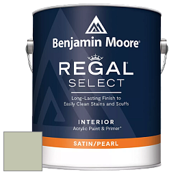 Benjamin Moore 550 Regal Select Waterborne Interior Pearl Finish краска цвет NCS S 2010-G50Y 