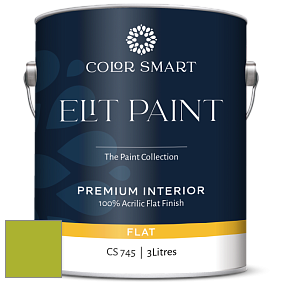 COLOR SMART CS 745 ELIT PAINT глубокоматовая моющаяся краска цвет 2028-30 Tequila Lime