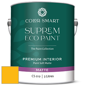 COLOR SMART CS 619 SUPREM ECO PAINT матовая краска цвет 2020-30 Sparkling Sun