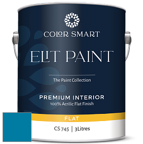 COLOR SMART CS 745 ELIT PAINT глубокоматовая моющаяся краска цвет 2060-30 Seaport Blue