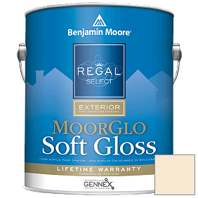 Краска Regal Select Exterior Paint-Moor GloSoft Gloss Finish (W096) цвет 914 Devon Cream