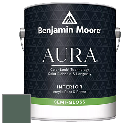 Benjamin Moore Aura 528 Waterborne Interior Semi-gloss Finish краска цвет HC-135 BM HC-135