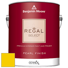 Benjamin Moore 550 Regal Select Waterborne Interior Pearl Finish краска цвет 2023-30 Sun Porch