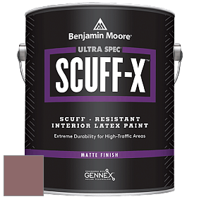 Benjamin Moore 484 Ultra Spec SCUFF-X Interior Matte Finish краска цвет NCS S 5020-R 