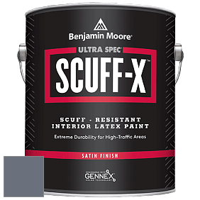 Benjamin Moore 486 Ultra Spec SCUFF-X Interior Satin Finish краска цвет NCS S 6010-R70B 