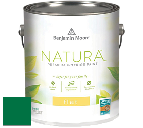 Benjamin Moore 512 Natura Interior Flat Finish матовая краска цвет RAL 6029 