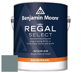 Benjamin Moore 550 Regal Select Waterborne Interior Pearl Finish краска цвет NCS S 5010-B30G 