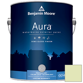 Краска Aura Waterborne Exterior Semi-Gloss Finish (632) цвет 409 Apple Froth
