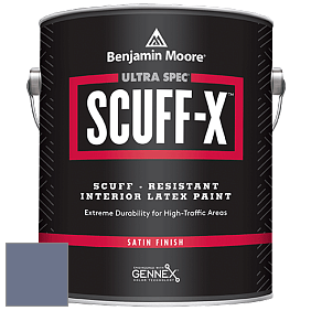 Benjamin Moore 486 Ultra Spec SCUFF-X Interior Satin Finish краска цвет NCS S 5020-R70B 