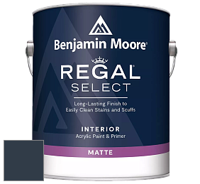 Benjamin Moore 548 IRegal Select Interior Paint - Matte краска цвет RAL 5008 