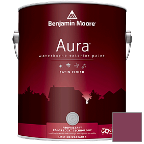 Краска Aura Waterborne Exterior Satin Finish (631) цвет 2076-10 Crushed Velvet