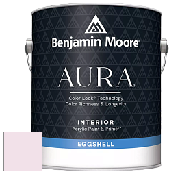 Benjamin Moore Aura 524 Waterborne Interior Eggshell Finish краска цвет 2078-70 Pink Peony