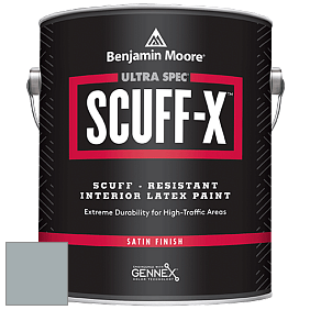 Benjamin Moore 486 Ultra Spec SCUFF-X Interior Satin Finish краска цвет NCS S 3005-B20G 