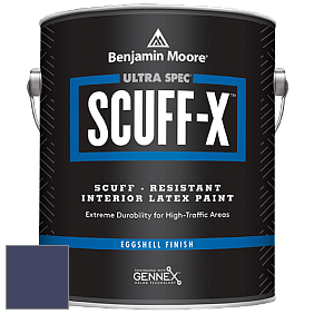 Benjamin Moore 485 Ultra Spec SCUFF-X Interior Eggshell Finish краска цвет 2067-10 Midnight Navy