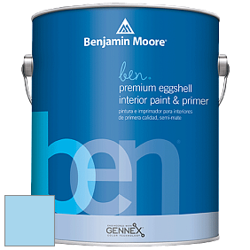 Benjamin Moore Ben W626 Premium Interior Latex Eggshell краска цвет 2065-60 Caribbean Coast