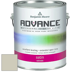 Benjamin Moore 792 Advance Interior Paint-Satin эмаль цвет OC-48 Hazy Skies