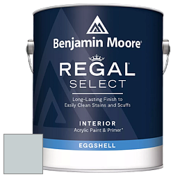 Benjamin Moore 549 Regal Select Waterborne Interior Eggshell Finish краска цвет 2131-60 Silver Gray