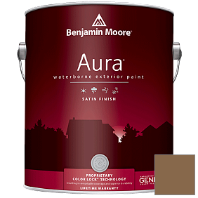 Краска Aura Waterborne Exterior Satin Finish (631) цвет 1050 Weathered Oak