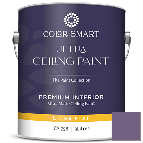Краска COLOR SMART CS 758 ULTRA CEILING PAINT ультраматовая краска цвет 1392 Fire and Ice