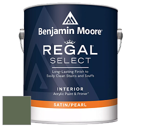Benjamin Moore 550 Regal Select Waterborne Interior Pearl Finish краска цвет NCS S 6020-G30Y 