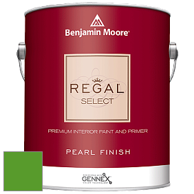 Benjamin Moore 550 Regal Select Waterborne Interior Pearl Finish краска цвет 2032-10 Neon Green