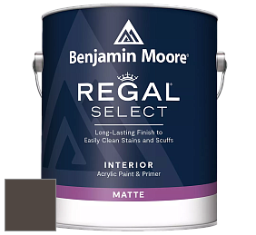 Benjamin Moore 548 IRegal Select Interior Paint - Matte краска цвет 2114-10 Bittersweet Chocolate
