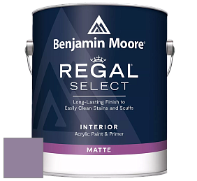 Benjamin Moore 548 IRegal Select Interior Paint - Matte краска цвет 2072-40 Wild Orchid