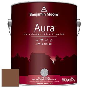 Benjamin Moore Aura 631 Waterborne Exterior Satin Finish краска цвет AF-240 