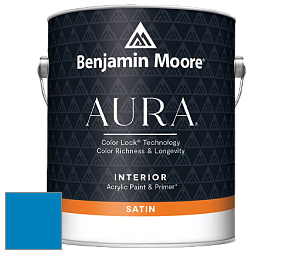 Benjamin Moore Aura 526 Waterborne Interior Satin Finish покрытие цвет NCS S 2065-R90B 