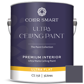 Краска COLOR SMART CS 758 ULTRA CEILING PAINT ультраматовая краска цвет 1414 Super Nova