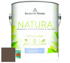 Benjamin Moore 513 Natura Interior Eggshell Finish краска с блеском цвет 2111-20 Grizzly Bear Brown