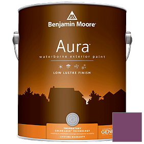 Краска Aura Waterborne Exterior Low Lustre Finish (634) цвет 2074-20 Summer Plum