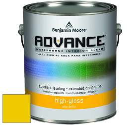 Benjamin Moore 794 Advance Interior Paint-High Gloss глянцевая алкидная эмаль цвет RAL 1023 