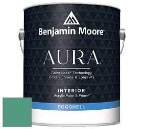 Benjamin Moore Aura 524 Waterborne Interior Eggshell Finish краска цвет NCS S 3040-B90G 
