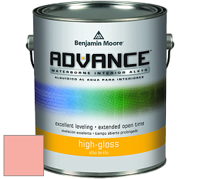 Benjamin Moore 794 Advance Interior Paint-High Gloss глянцевая алкидная эмаль цвет 003 Pink Paradise