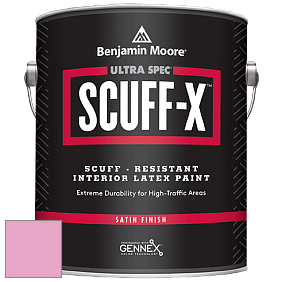Benjamin Moore 486 Ultra Spec SCUFF-X Interior Satin Finish краска цвет 2086-50 Blushing Bride