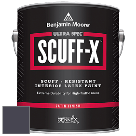 Benjamin Moore 486 Ultra Spec SCUFF-X Interior Satin Finish краска цвет 2069-10 Deep Mulberry