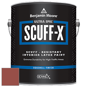 Benjamin Moore 485 Ultra Spec SCUFF-X Interior Eggshell Finish краска цвет 2090-30 Terra Cotta Tile